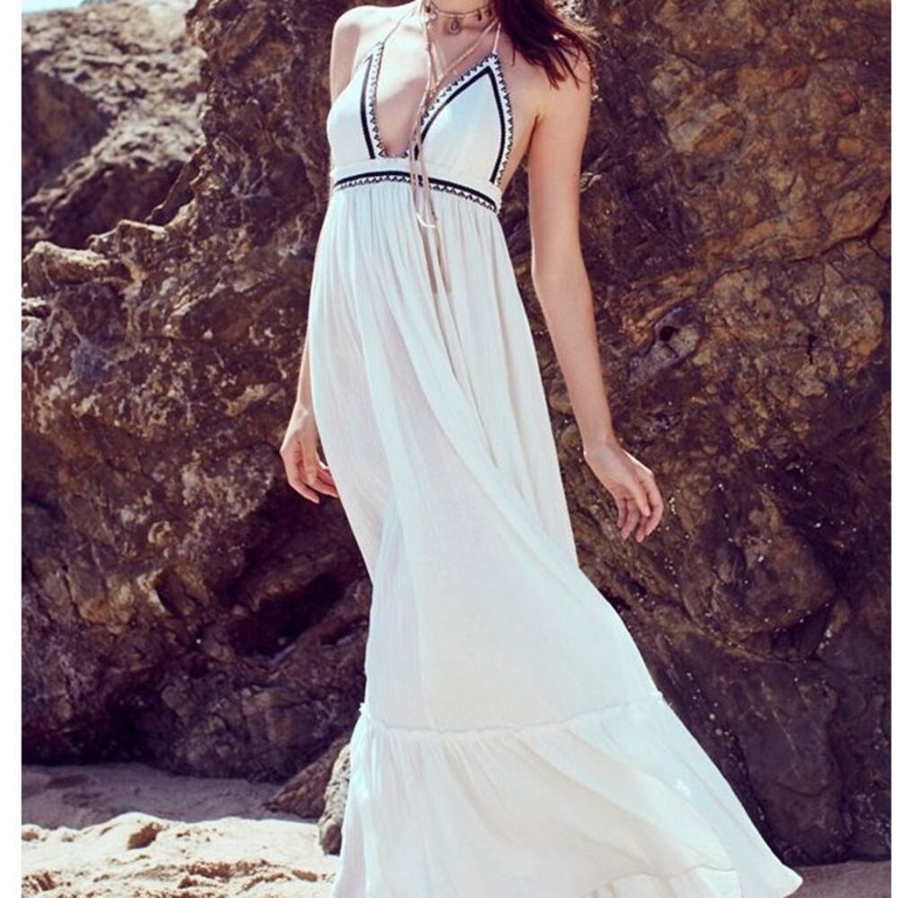 Free People Love Shakin' Cotton Maxi Dress